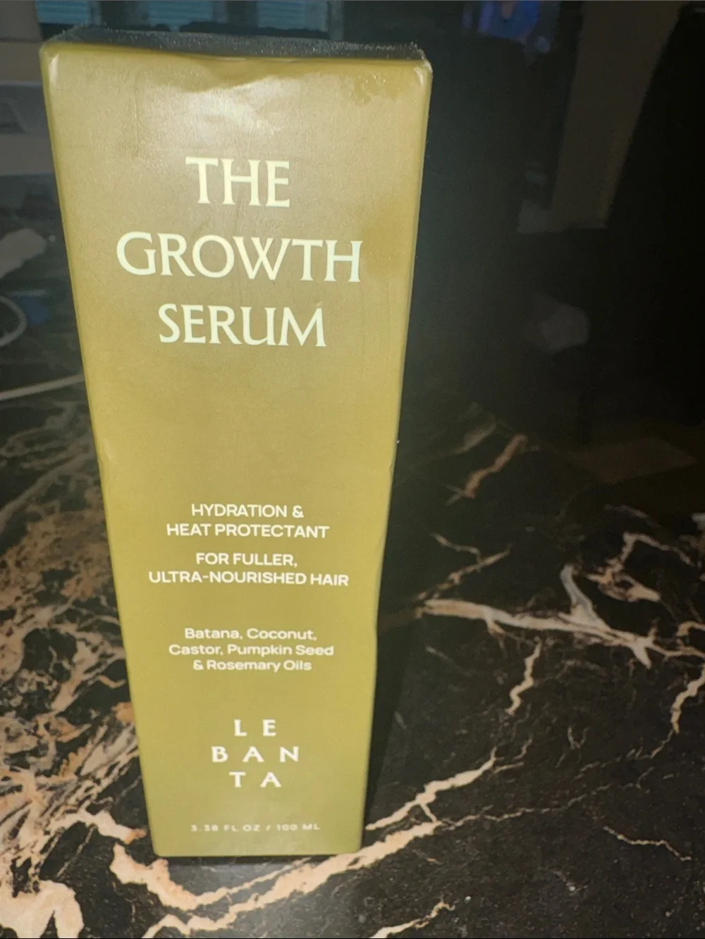 The Growth Serum — Olive Green Hydration & Heat Protectant